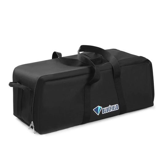 150L Foldable Travel Storage Bag Black-0